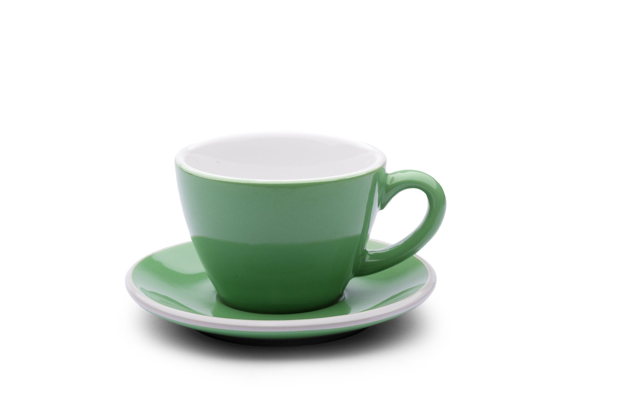 6 x GREEN 6oz Cup & Saucer – Cup&Company