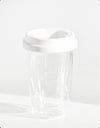 1 x White Glass Double Wall Cup (Small)